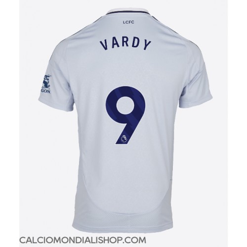 Maglie da calcio Leicester City Jamie Vardy #9 Terza Maglia 2024-25 Manica Corta